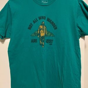 Northface Not all that wander t-shirt